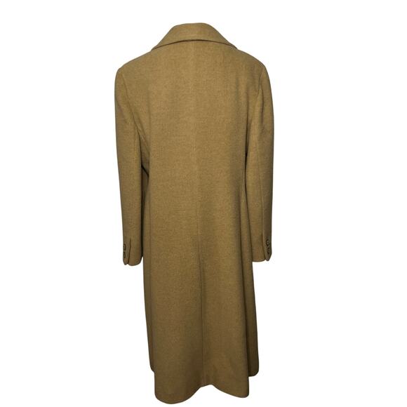 VTG Stern & Mann's Coat Camel Hair Full Length Winter Lined Old Money Winter M - Picture 6 of 10